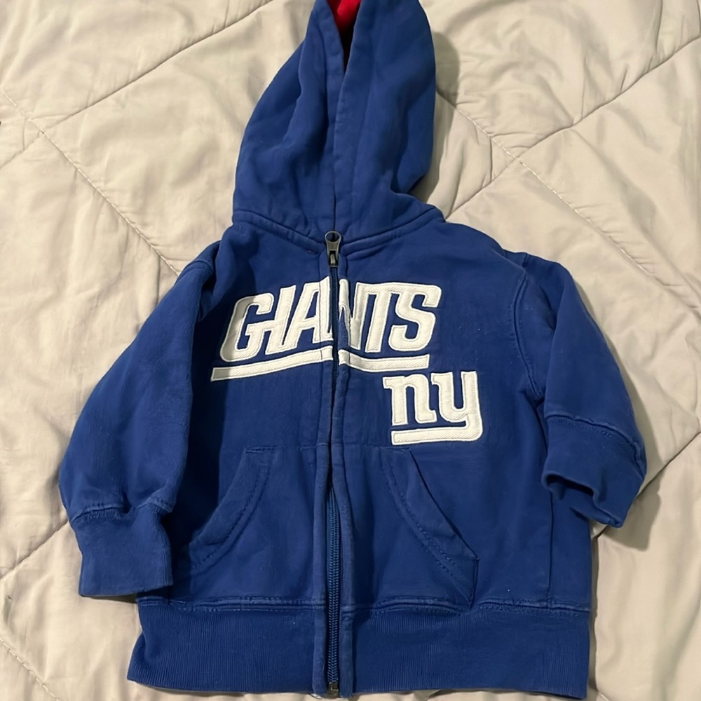 24 month Giants Team apparel boys zipper jacket